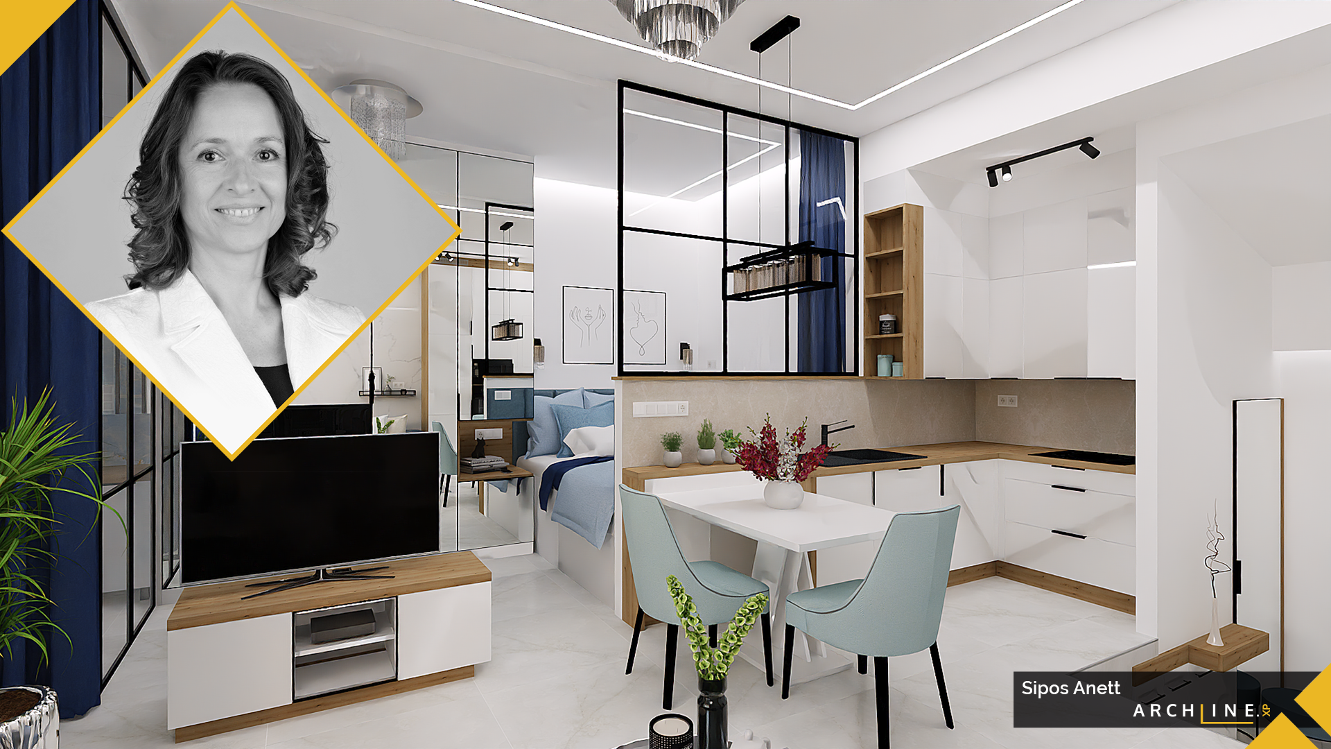 The Beginning of a Dream on 34 Square Meters