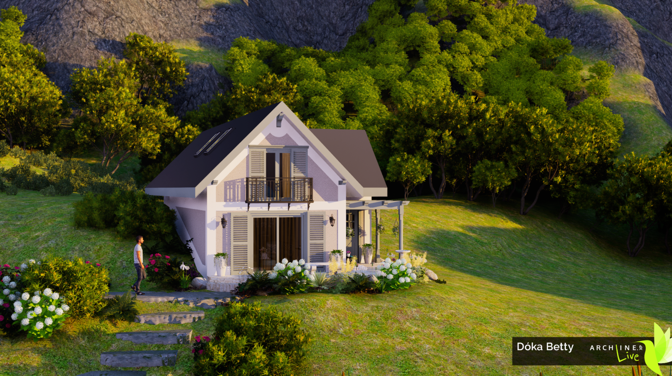 French Country Stone House by the Lake(图3)